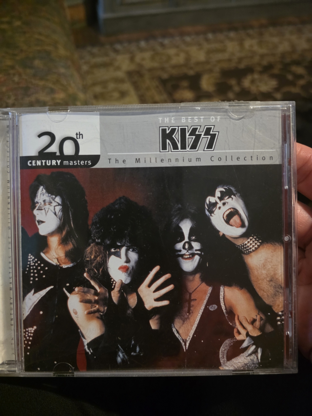 Kiss The Best of Kiss Millennium Collection CD - Black & White Artwork